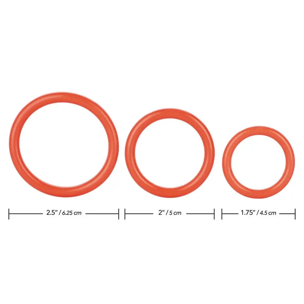 Trirings Set of Three Cockrings - Save 20% - Trirings of - Fast Shipping - Sale United Kingdom Stoke-on-trent