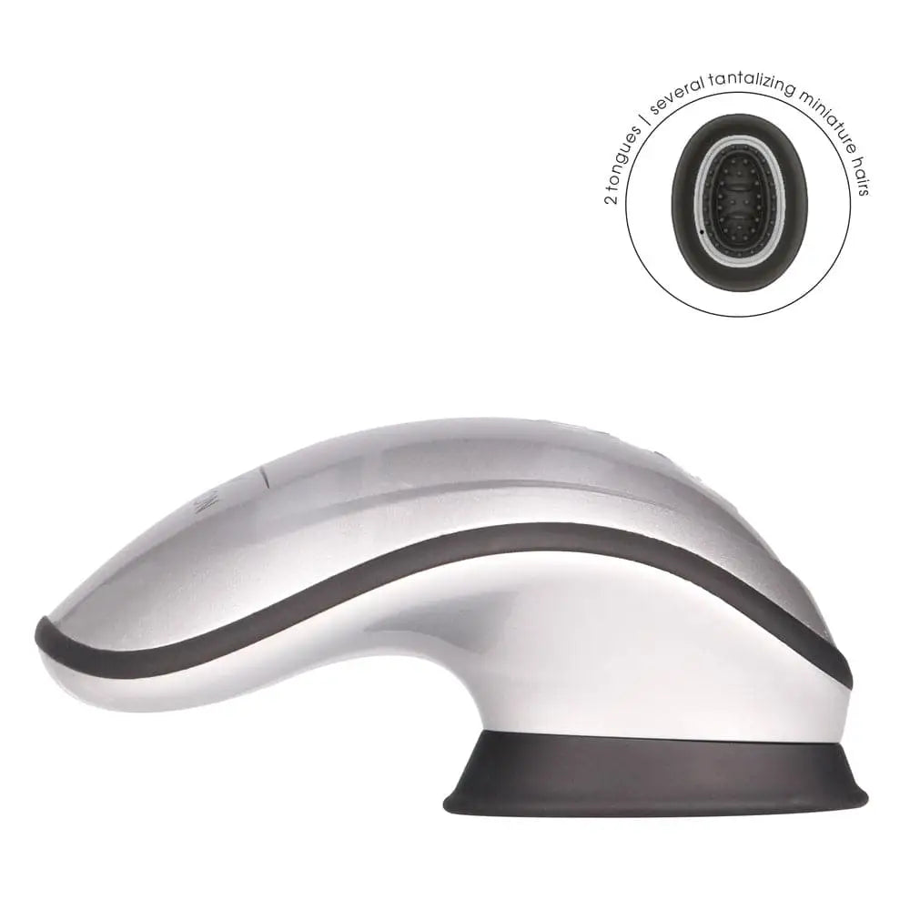 Twitch Silver Hands Free Suction and Vibration Toy - Save 20% - and - Fast Shipping - Sale United Kingdom Stoke-on-trent
