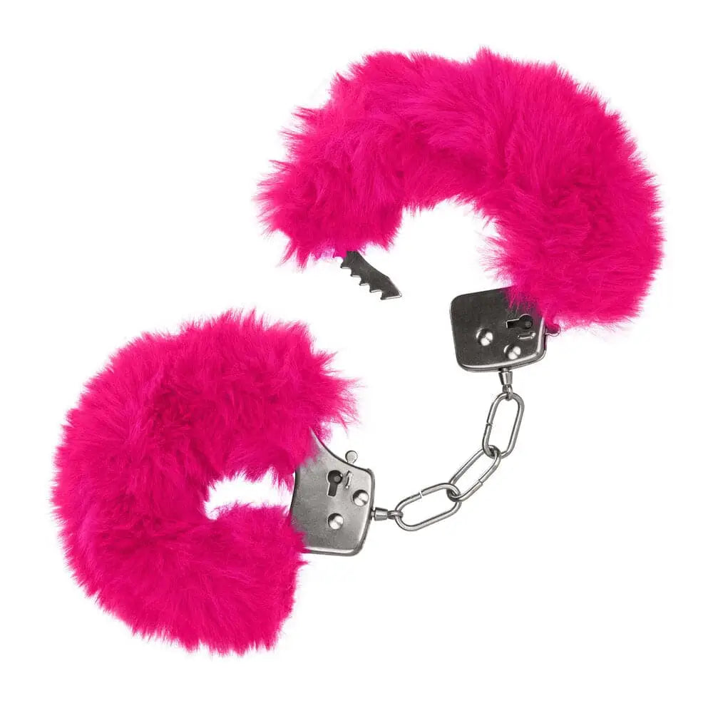 Ultra Fluffy Furry Cuffs Pink - Save 15% - Fast Shipping - Sale United Kingdom Stoke-on-trent