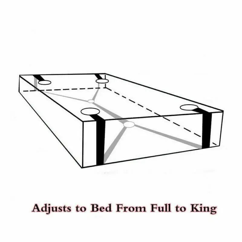 Under Bed Wrist and Ankles Restraint System - Save 15% - Fast Shipping - Sale United Kingdom Stoke-on-trent