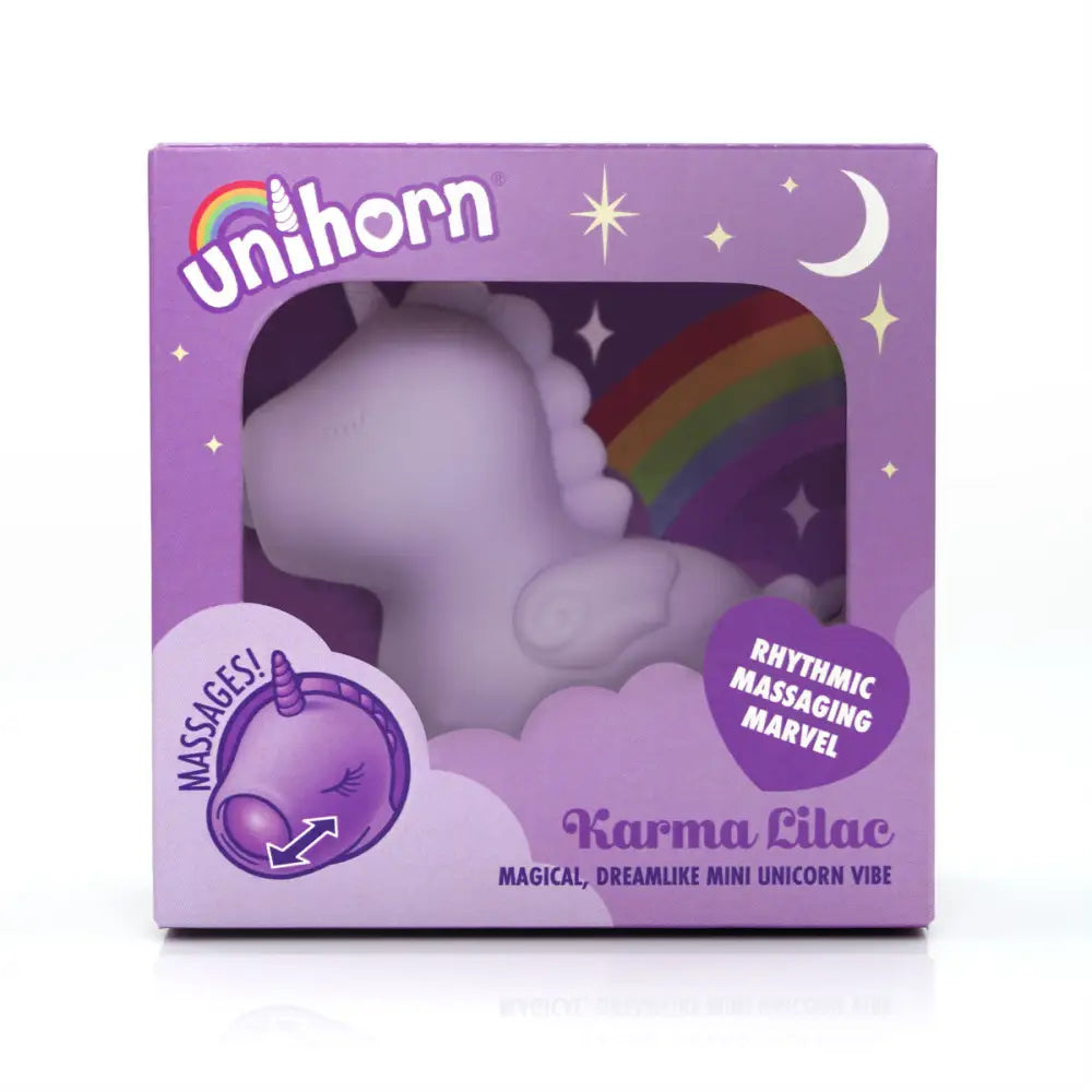 Unihorn – Karma Lilac (the Massaging One) - Save 15% - (the - Fast Shipping - Vibrator United Kingdom Stoke-on-trent