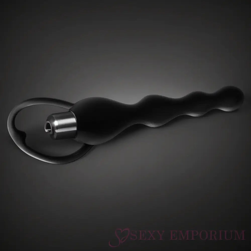 Vibrating Prostate Massager Anal Beads Black - Save 20% - Fast - Dildo United Kingdom Stoke-on-trent