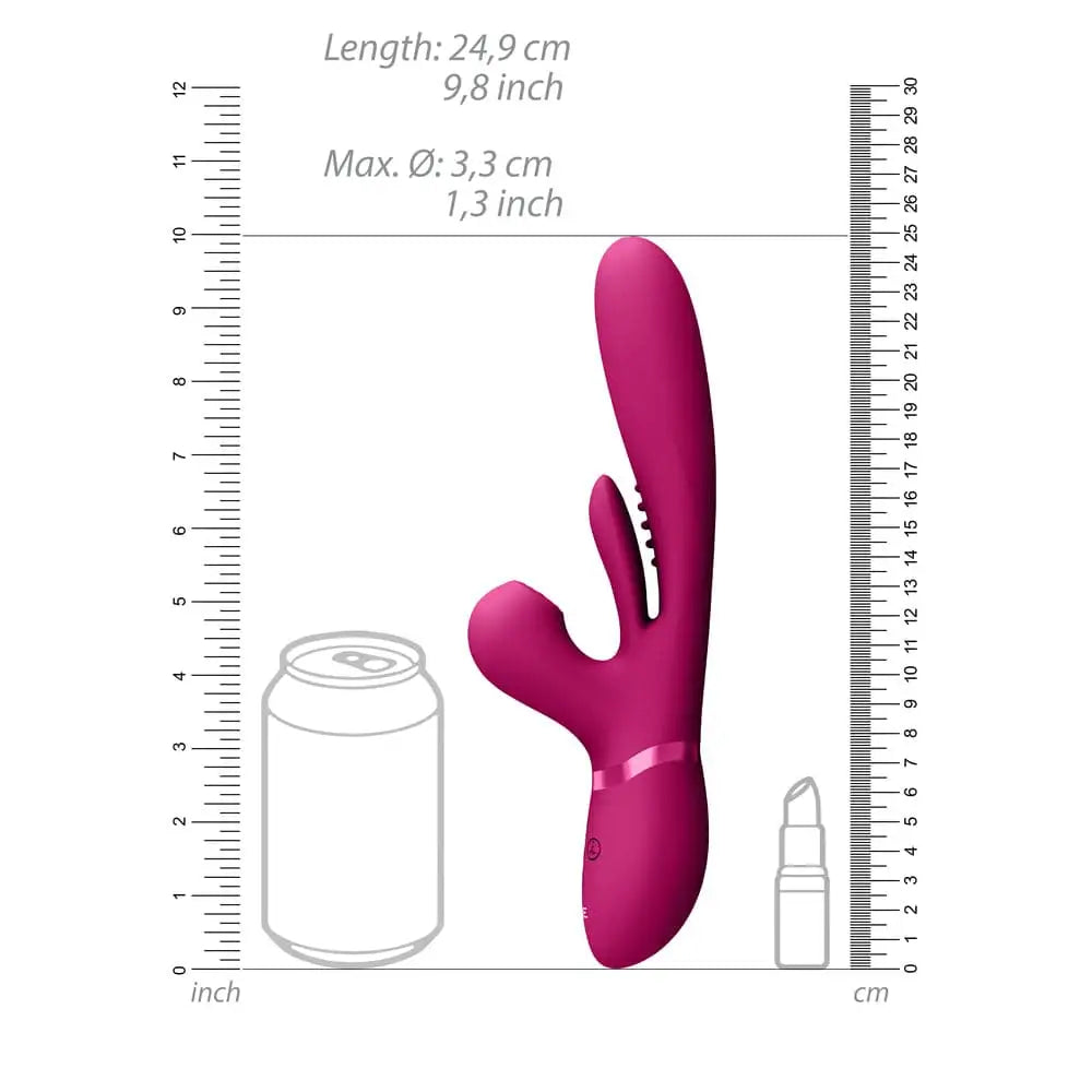 Vive Kura Triple Action Stimulator Save 20% Fast Shipping Sale United Kingdom Stoke on Trent