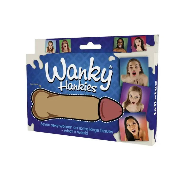 Wanky Hankies Masturbation Aid Sexy Tissues Better Sex for Men Gift Novelty - Fun and Games - Save 25% - for - Sale United Kingdom