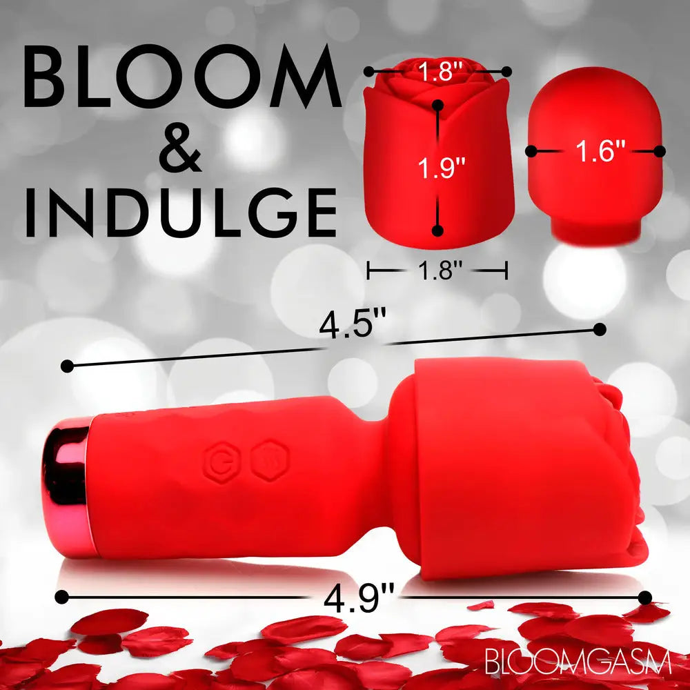 Xr Bloomgasm Rose Petite Mini Wand - Save 20% - Xr - Fast Shipping - Vibrator United Kingdom Stoke-on-trent