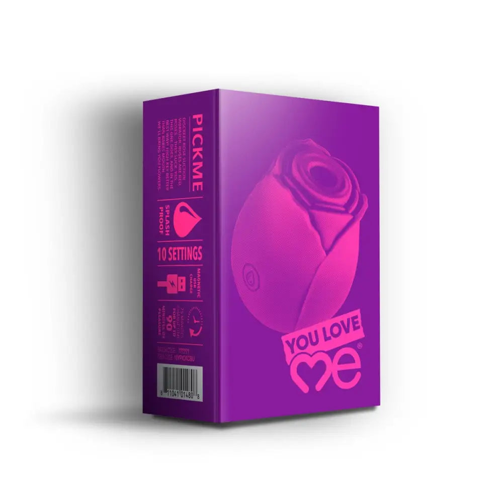 You Love me Pick Rose Suction Vibrator Purple - Save 15% - me - Fast - United Kingdom Stoke-on-trent