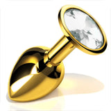 1-3pc Metal Butt Plug Anal Dildo Diamond Jewel Smooth Sex Toy Princess Stone - 1-3pc - Original Sexy Emporium United Kingdom Stoke-on-trent