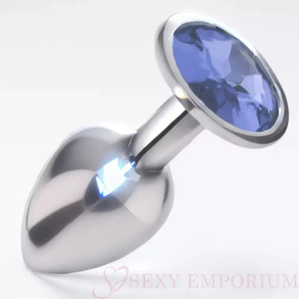 1-3pc Metal Butt Plug Anal Dildo Diamond Jewel Smooth Sex Toy Princess Stone - 1-3pc - Original Sexy Emporium United Kingdom Stoke-on-trent