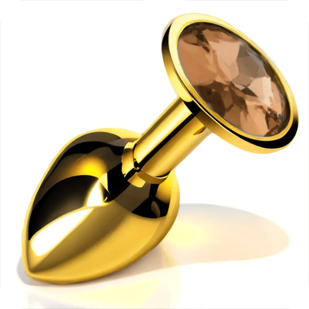 1-3pc Metal Butt Plug Anal Dildo Diamond Jewel Smooth Sex Toy Princess Stone - 1-3pc - Original Sexy Emporium United Kingdom Stoke-on-trent