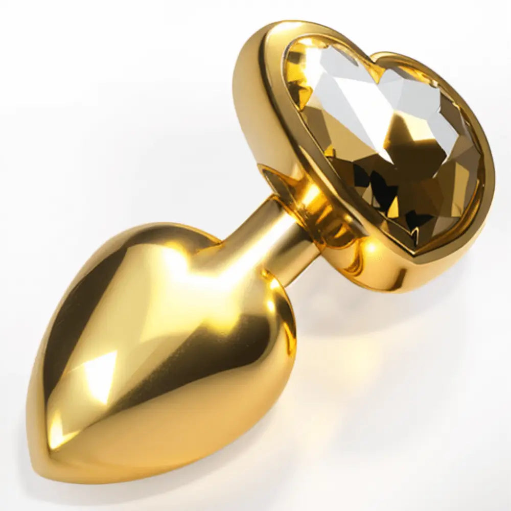 1-3pc Metal Butt Plug Anal Dildo Diamond Jewel Smooth Sex Toy Princess Stone - 1-3pc - Original Sexy Emporium United Kingdom Stoke-on-trent