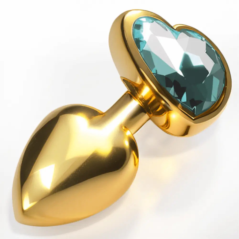 1-3pc Metal Butt Plug Anal Dildo Diamond Jewel Smooth Sex Toy Princess Stone - 1-3pc - Original Sexy Emporium United Kingdom Stoke-on-trent