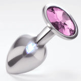 1-3pc Metal Butt Plug Anal Dildo Diamond Jewel Smooth Sex Toy Princess Stone - 1-3pc - Original Sexy Emporium United Kingdom Stoke-on-trent