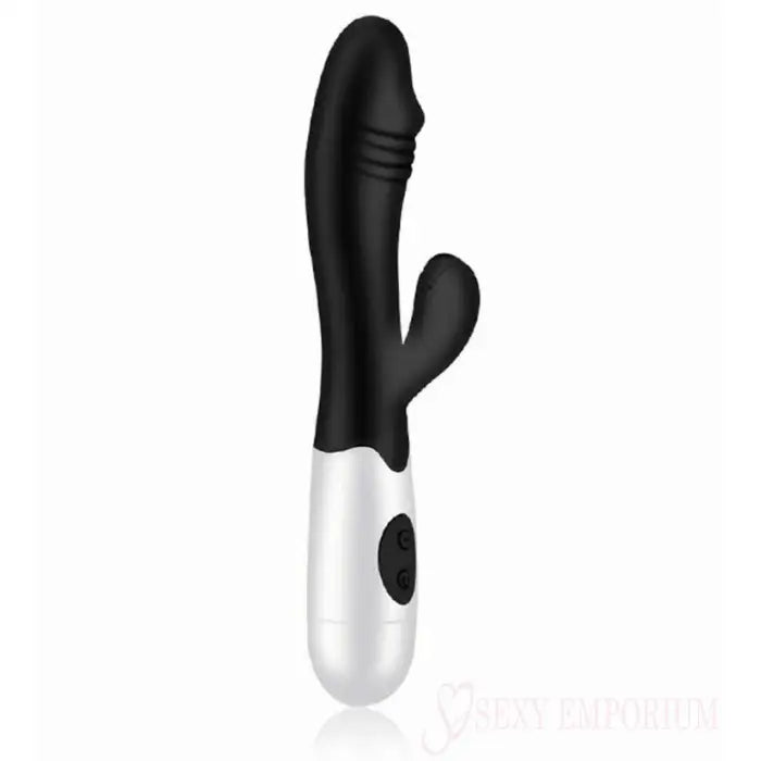10 Mode Silicone Rabbit Vibrator Black - Save 25% - Fast Shipping - United Kingdom Stoke-on-trent