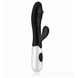 10 Mode Silicone Rabbit Vibrator Black - Save 25% - Fast Shipping - United Kingdom Stoke-on-trent