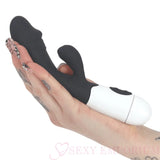 10 Mode Silicone Rabbit Vibrator Black - Save 25% - Fast Shipping - United Kingdom Stoke-on-trent