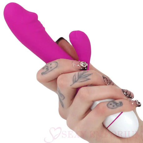 10 Mode Silicone Rabbit Vibrator Pink - Save 25% - Fast Shipping - United Kingdom Stoke-on-trent