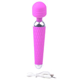 10 Speed Purple Rechargeable Magic Wand - Save 30% - Vibrator