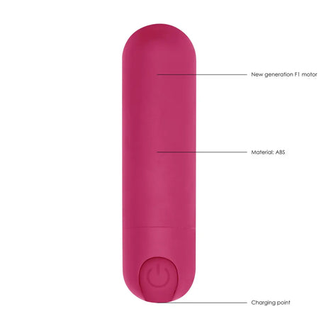 10 Speed Rechargeable Bullet Pink - Save 25% - Speed - Fast Shipping - Vibrator United Kingdom Stoke-on-trent