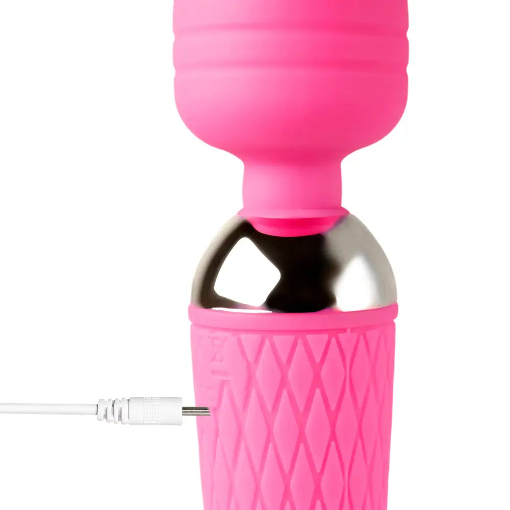 10 Speed Rechargeable Magic Wand Pink - New Products – Latest Sex Toys & Adult Arrivals United Kingdom Stoke-on-trent