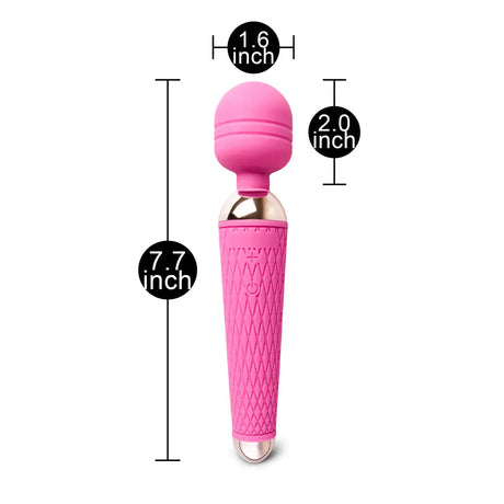 10 Speed Rechargeable Magic Wand Pink - New Products – Latest Sex Toys & Adult Arrivals United Kingdom Stoke-on-trent