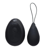 10x Silicone Vibrating Egg Black - Save 25% - 10x - Fast Shipping - Vibrator United Kingdom Stoke-on-trent