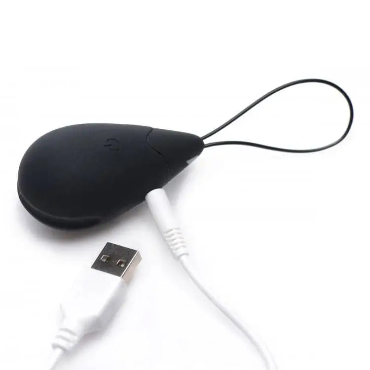 10x Silicone Vibrating Egg Black - Save 25% - 10x - Fast Shipping - Vibrator United Kingdom Stoke-on-trent
