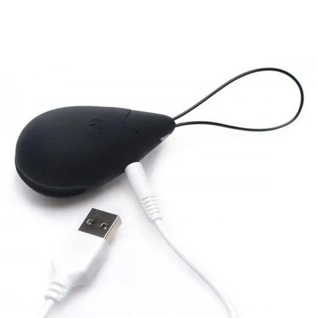 10x Silicone Vibrating Egg Black - Save 25% - 10x - Fast Shipping - Vibrator United Kingdom Stoke-on-trent