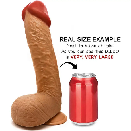 11.6 Inch Suction Cup Dildo Sex Toy Xl Brown - Dildos - Save 20% - Xl - Fast Shipping - United Kingdom Stoke-on-trent