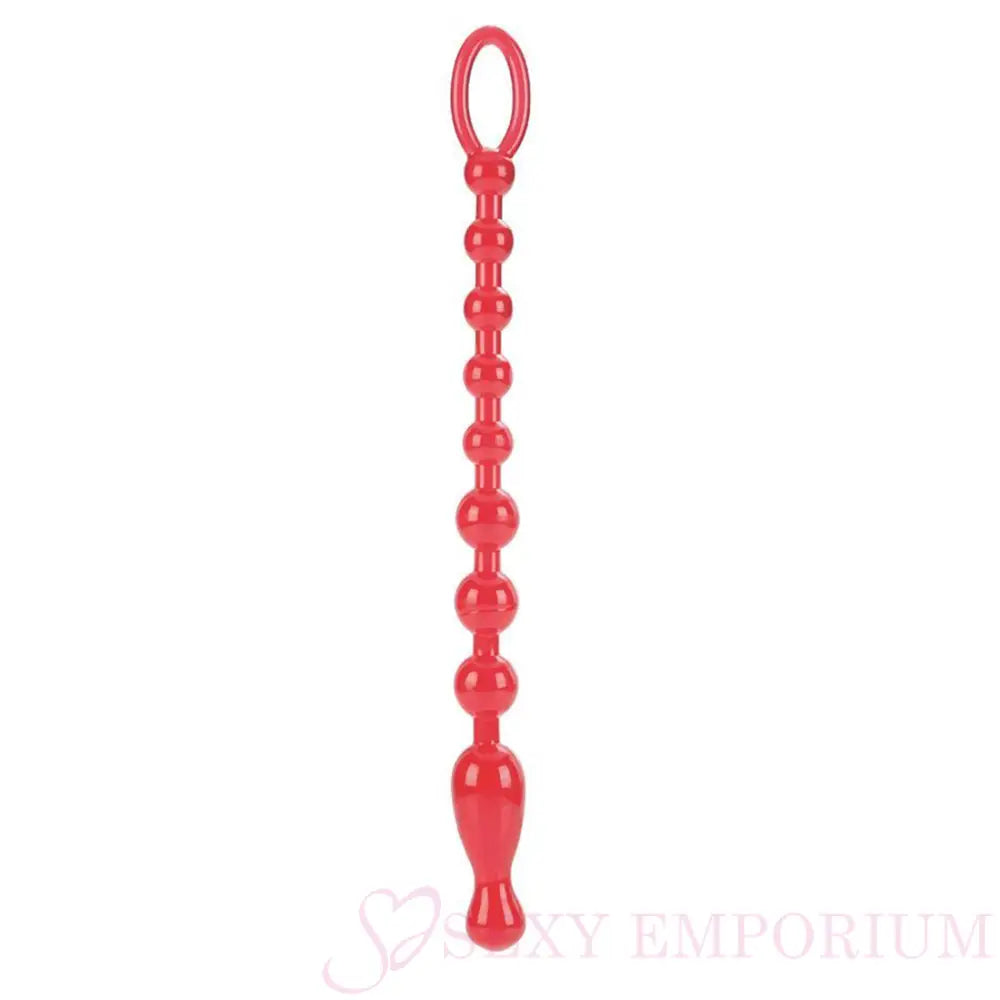 11 Inch Anal Beads Sex Toy Dildo Big/large Smooth Plug Flexible Red Colt - Big/large - New Products – Latest Toys & Adult Arrivals United