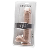 11 Inch Dong with Balls White Flesh - Save 25% - with - Fast Shipping - Dildo United Kingdom Stoke-on-trent