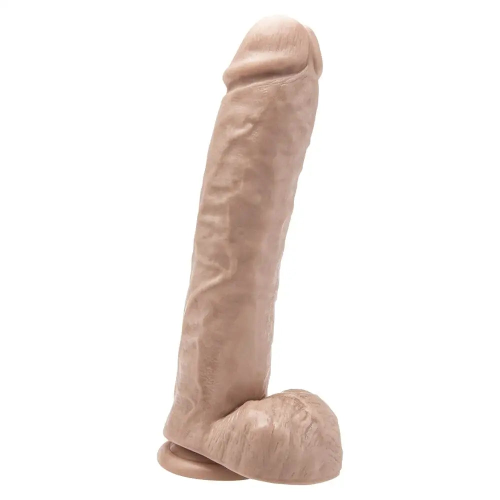 11 Inch Dong with Balls White Flesh - Save 25% - with - Fast Shipping - Dildo United Kingdom Stoke-on-trent
