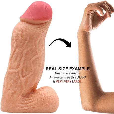 11 Inch Extra Thick Huge Realistic Dildo - Dildos - Save 30% - Fast Shipping - United Kingdom Stoke-on-trent