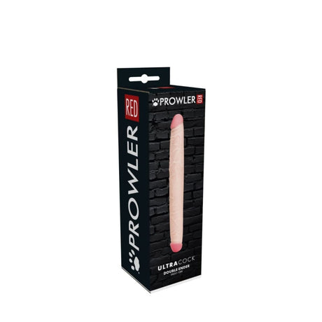 12 Inch Double Ended Dildo White - Save 25%