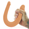 12 Inch Mini Double Dong Flesh - Save 25% - Fast Shipping - Dildo United Kingdom Stoke-on-trent