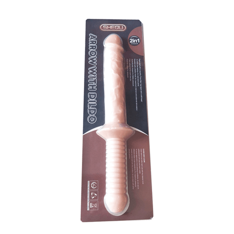 12 Inch Realistic Sword Dildo White - Save 25% - Huge