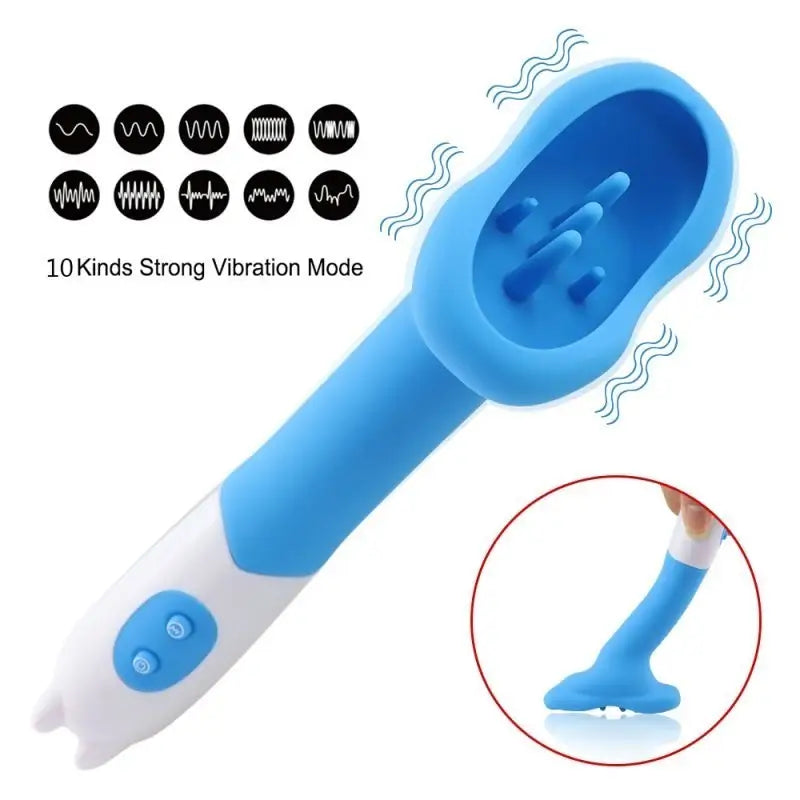 12 Speed/mode Brush Vibrator Vibrating Dildo Women G-spot Clit Sex Toy - Speed/mode - Original Sexy Emporium United Kingdom Stoke-on-trent