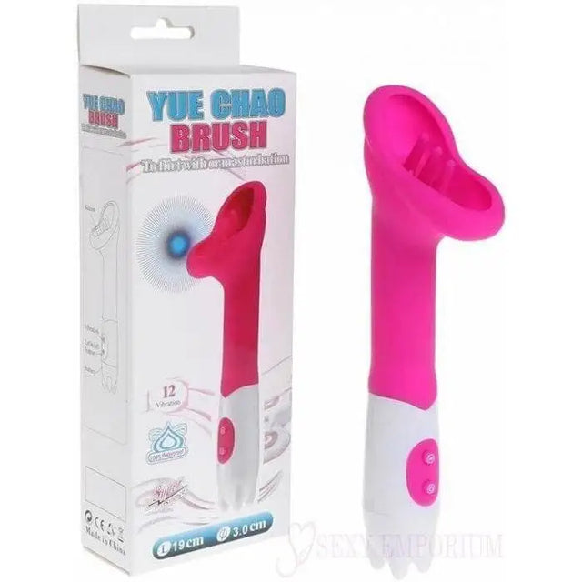 12 Speed Yue Chao Brush Pink - Save 15% - Fast Shipping - Vibrator United Kingdom Stoke-on-trent