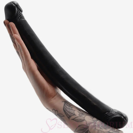 13 Inch Double Ended Dildo Black - Save 20% - Fast Shipping - United Kingdom Stoke-on-trent