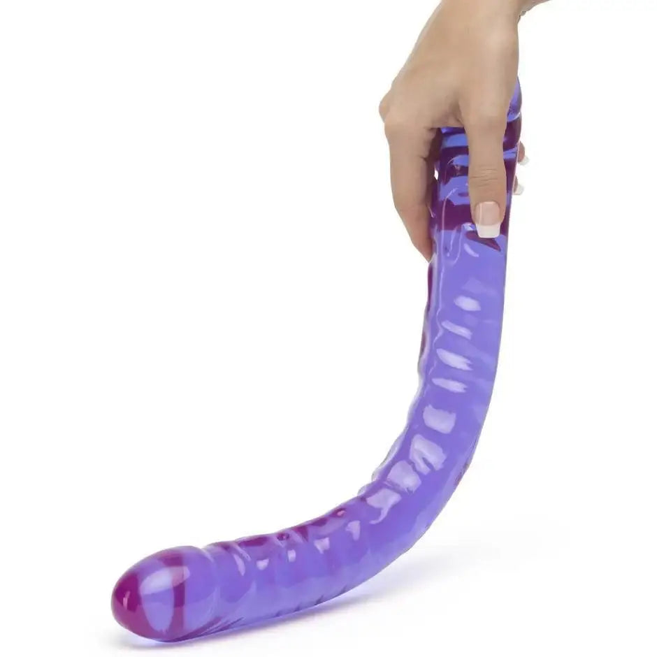 17.5 Inch Double Ended Dildo Huge Sex Toy Big/large Purple Ender Dong Xl - Save 5% - Big/large - United Kingdom Stoke-on-trent