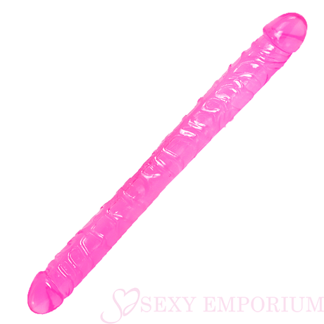 17.5 Inch Double Ended Dildo Pink
