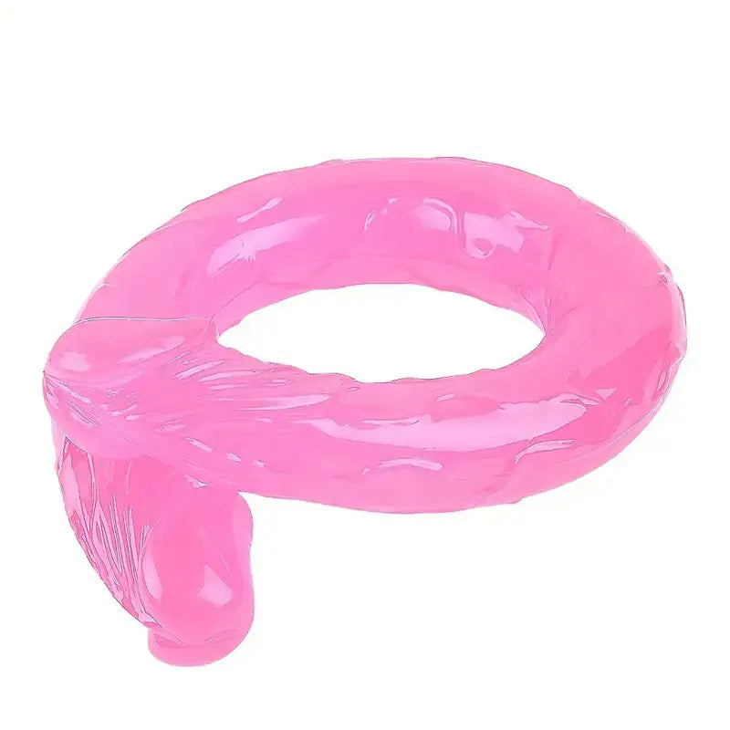 17.5 Inch Double Ended Dildo Pink - Save 20%