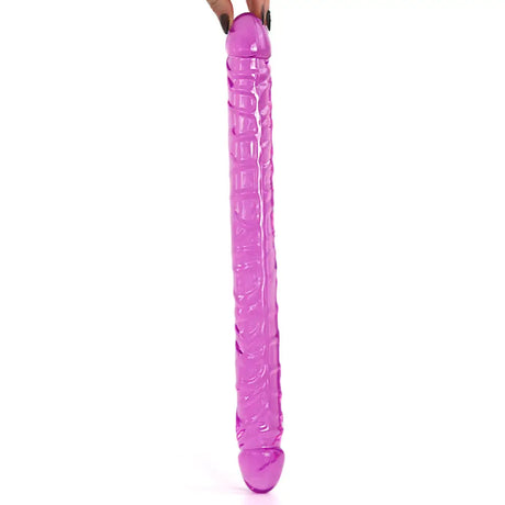 17.5 Inch Double Ended Dildo Purple - Save 25% - Fast Shipping - United Kingdom Stoke-on-trent