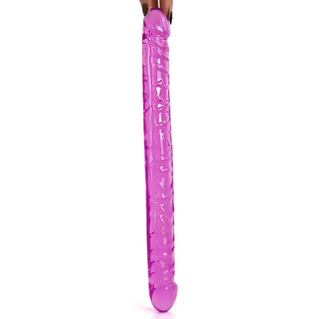 17.5 Inch Double Ended Dildo Purple - Save 25% - Fast Shipping - United Kingdom Stoke-on-trent