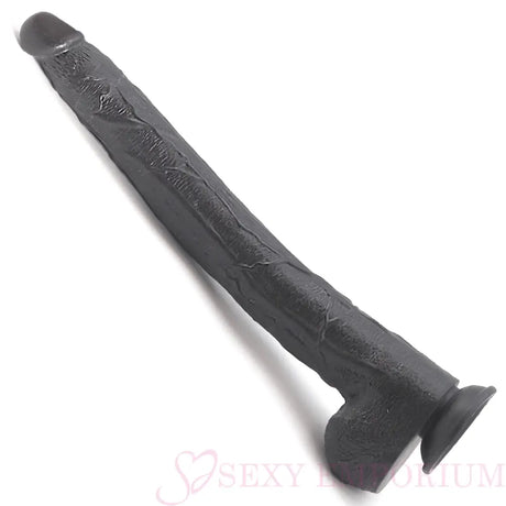 The Dark Destroyer 17 Inch Mega Dong Black Flesh - Fast Shipping - Dildo United Kingdom Stoke-on-trent