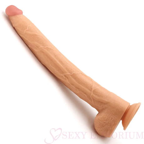 The Dark Destroyer 17 Inch Mega Dong White Flesh - Fast Shipping - Dildo United Kingdom Stoke-on-trent
