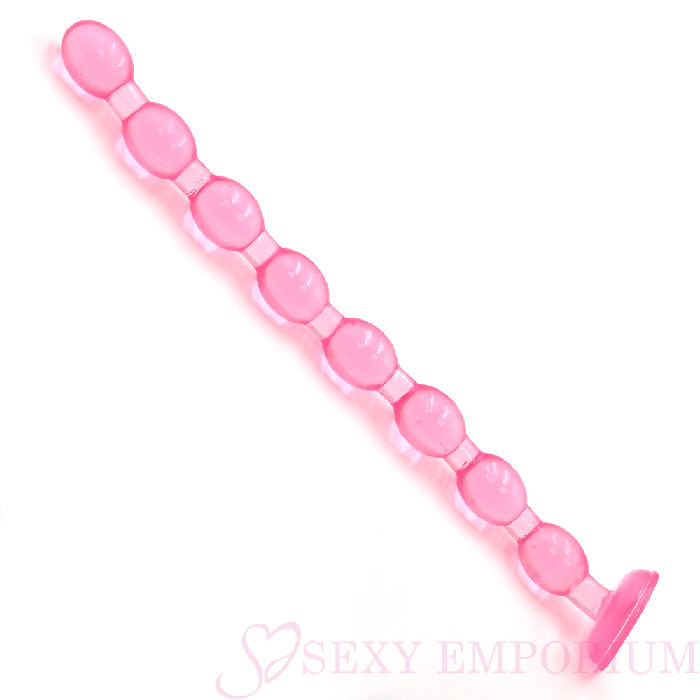 19 Inch Giant Anal Beads Pink - Sex Toy - Save 20% - Dildo