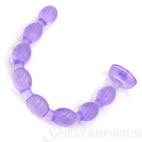 19 Inch Giant Anal Beads Purple - Dildos - Save 30% - Dildo