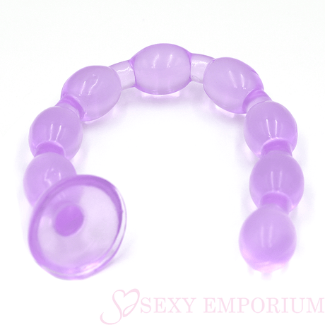 19 Inch Giant Anal Beads Purple - Dildos - Save 30% - Dildo