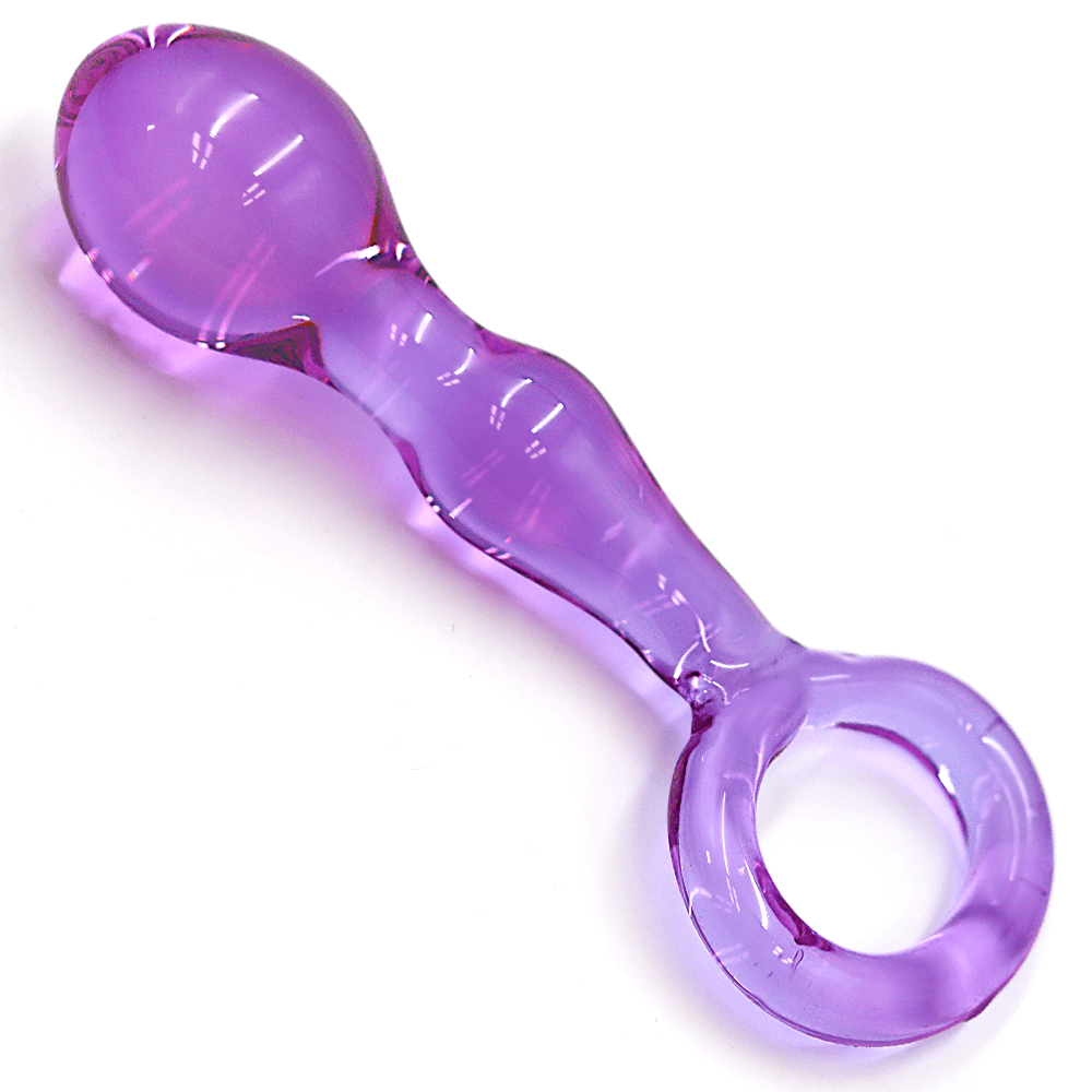 Dildo anal de 5.9 pulgadas de pasión púrpura