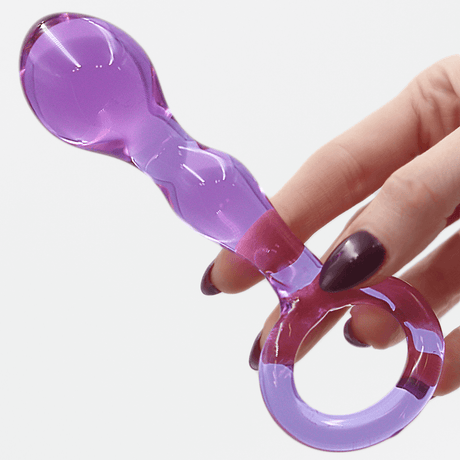 5,9 Zoll lila Leidenschaft Anal Dildo